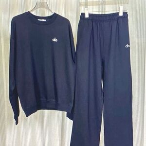 ALO Yoga Kids Navy Pajama Set